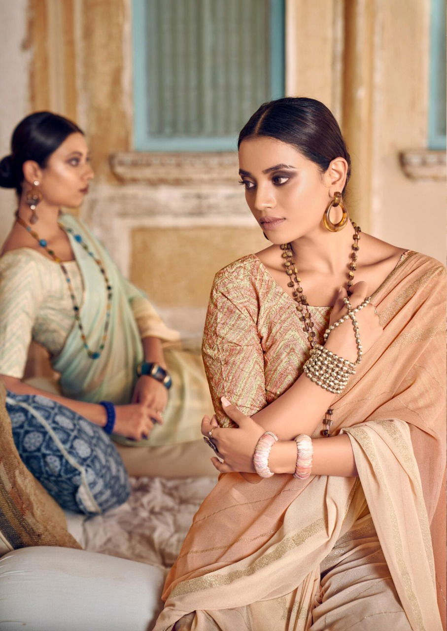 Kashvi Sambhavi Festival Wear Designer Wholesale Georgette Sarees

